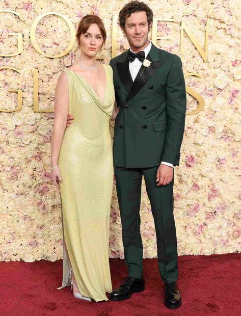 Leighton Meester y Adam Brody / Foto: AFP
