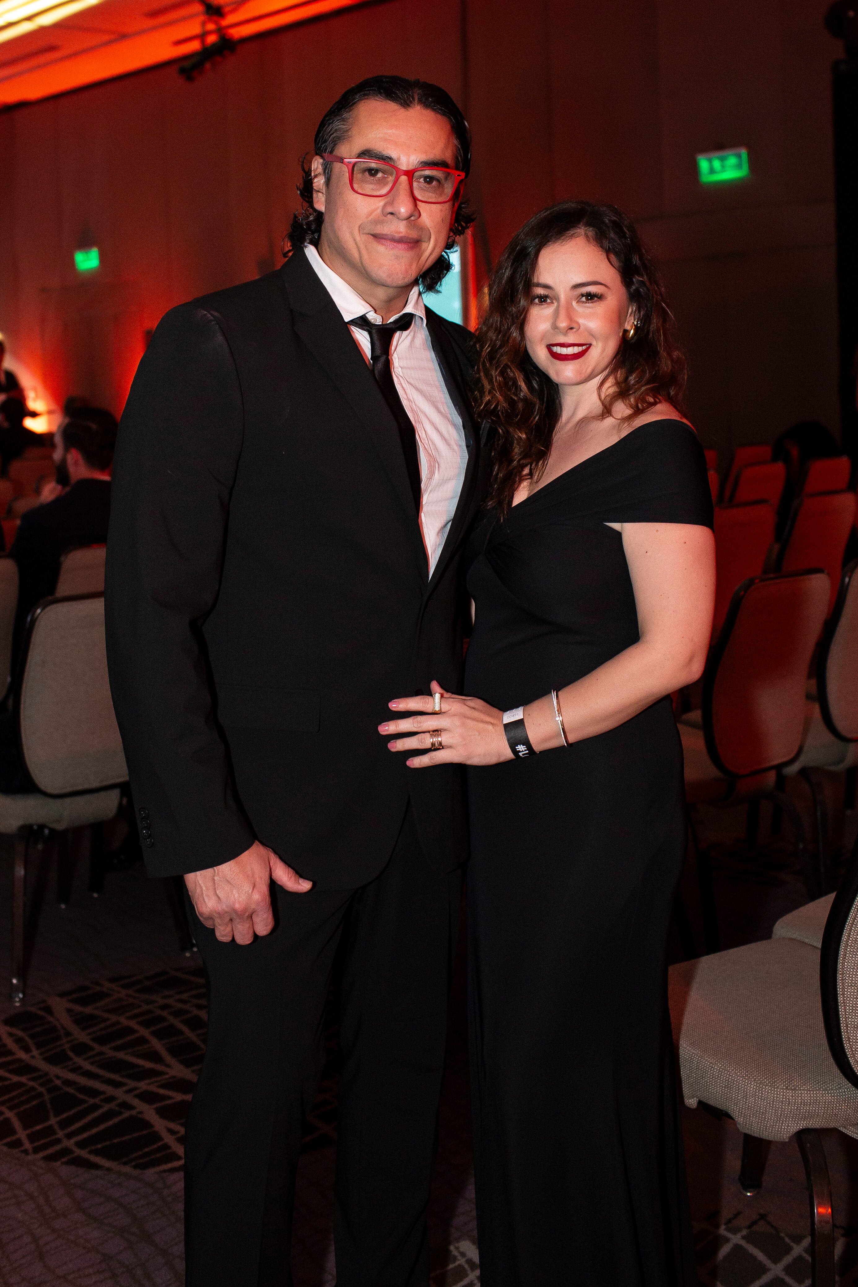 Carlos Gaytán y Amparo García. (Foto: Esteban Torreblanca)