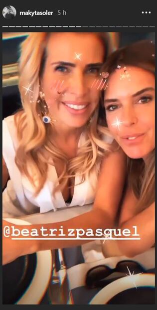 Maky Soler festeja su cumpleaños entre amigas 