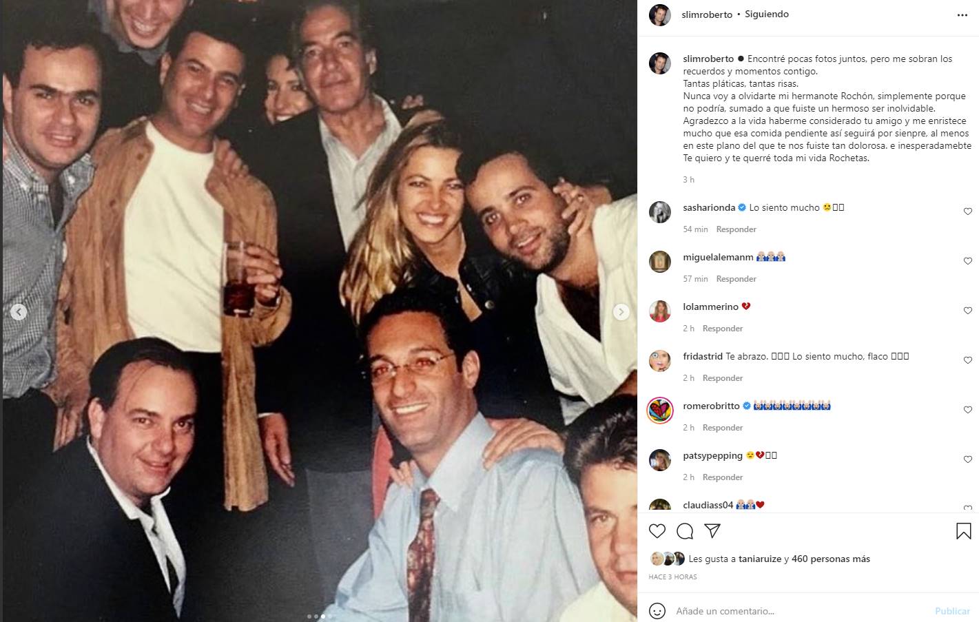 Bobby Slim recuerda con nostálgicas fotos al actor Enrique Rocha