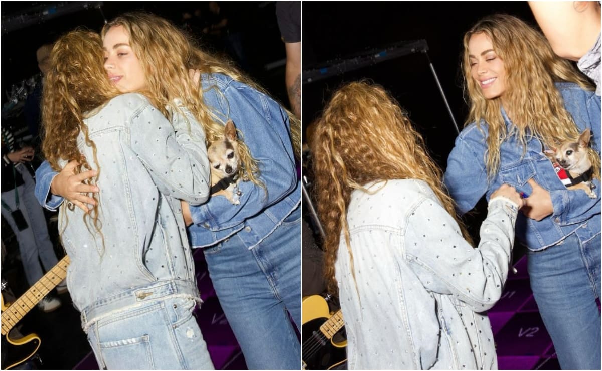 Shakira y Candela Márquez en 'Las Mujeres Ya No Lloran World Tour' / Foto: Especial