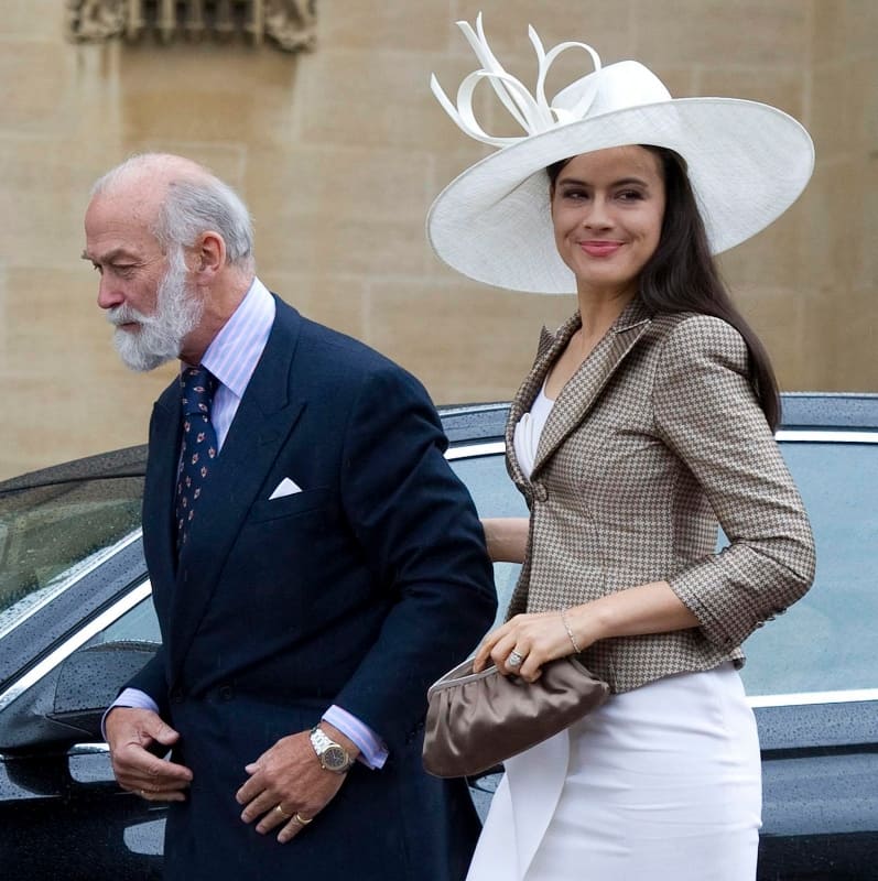 Michael de Kent y su nuera, Sophie Winkleman en 2011 / Foto: EFE