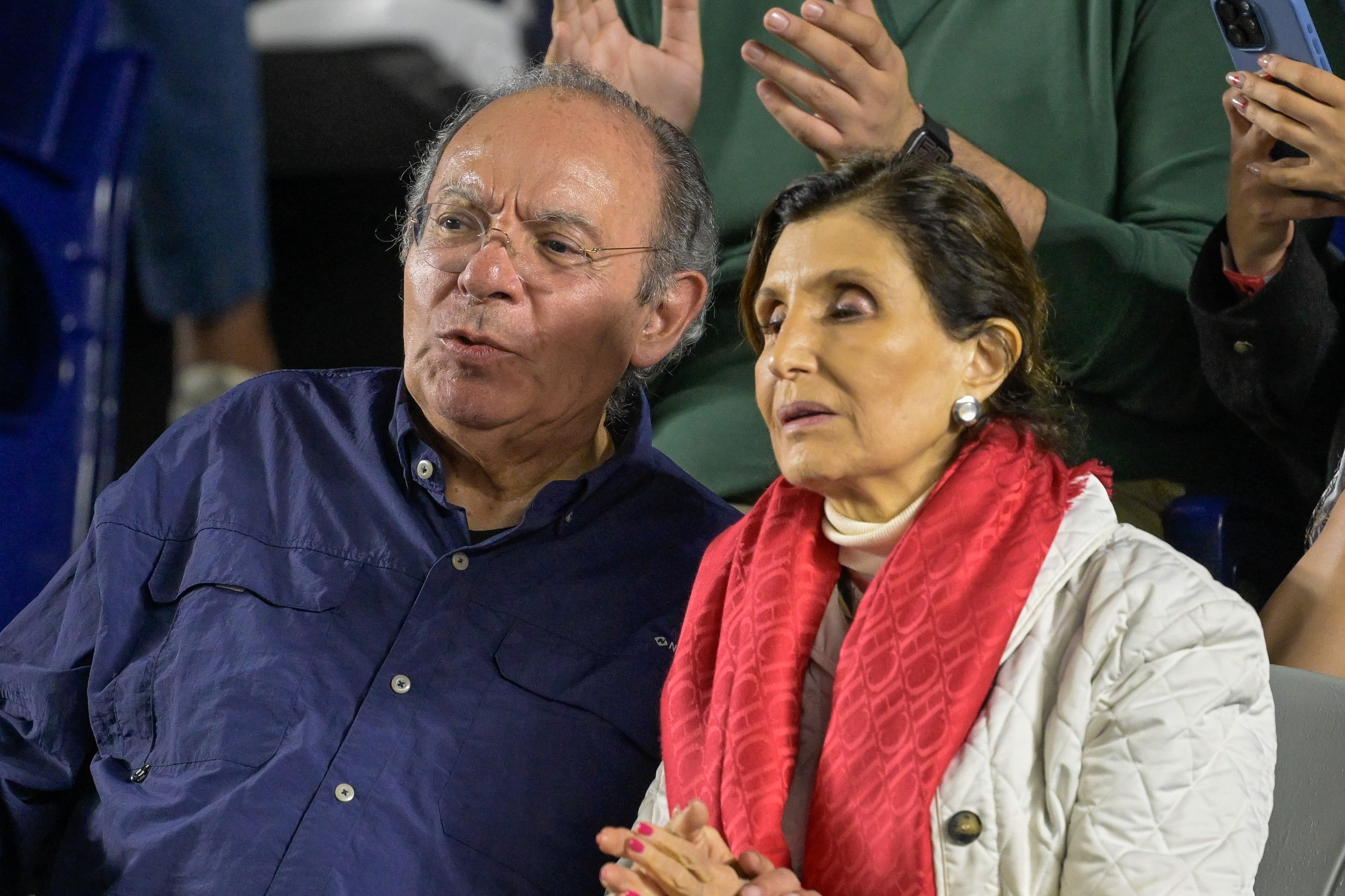 Ángeles Mastretta y Héctor Aguilar Camín. (Foto: Arturo Quintero)