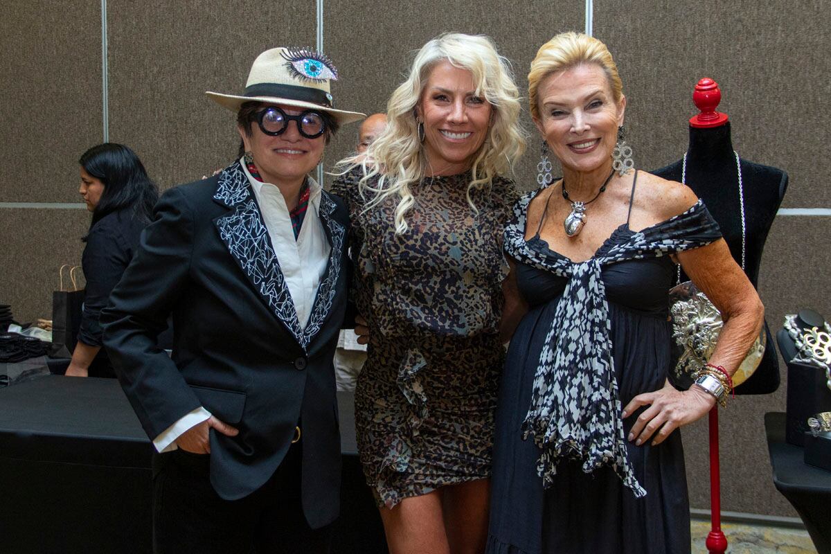 Delia González, Lily Duclaud, Raquel Bessudo. (Foto: Angélica Chema)