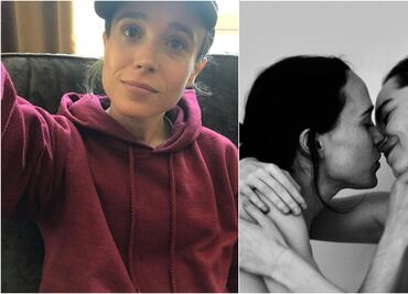 Esposa de Elliot Page, orgullosa de su pareja por mostrarse como transgénero