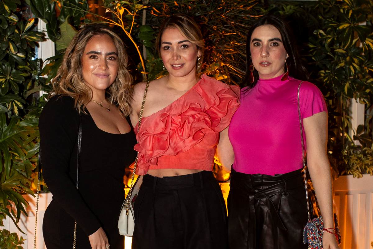 Paulette Amezcua, Alejandra Rosales y Adriana Jonguitud. (Foto: Esteban Torreblanca)
