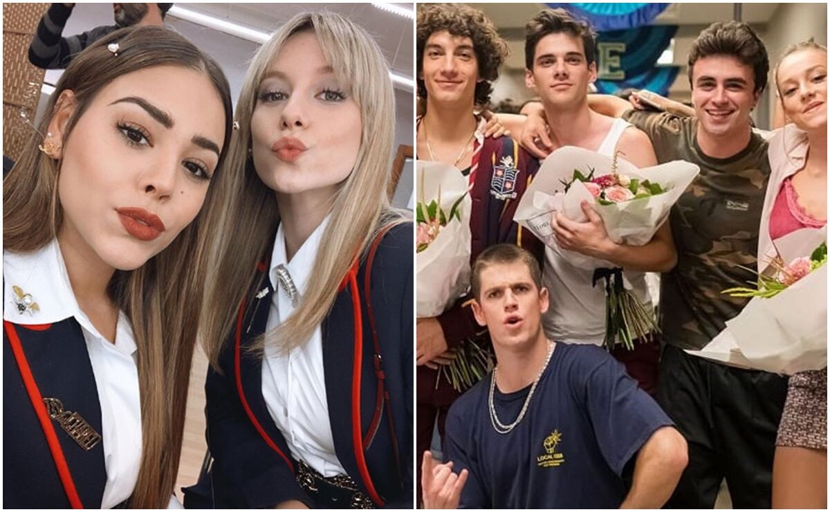 Danna Paola y Ester Expósito lloran y se despiden de sus personajes de "Élite"