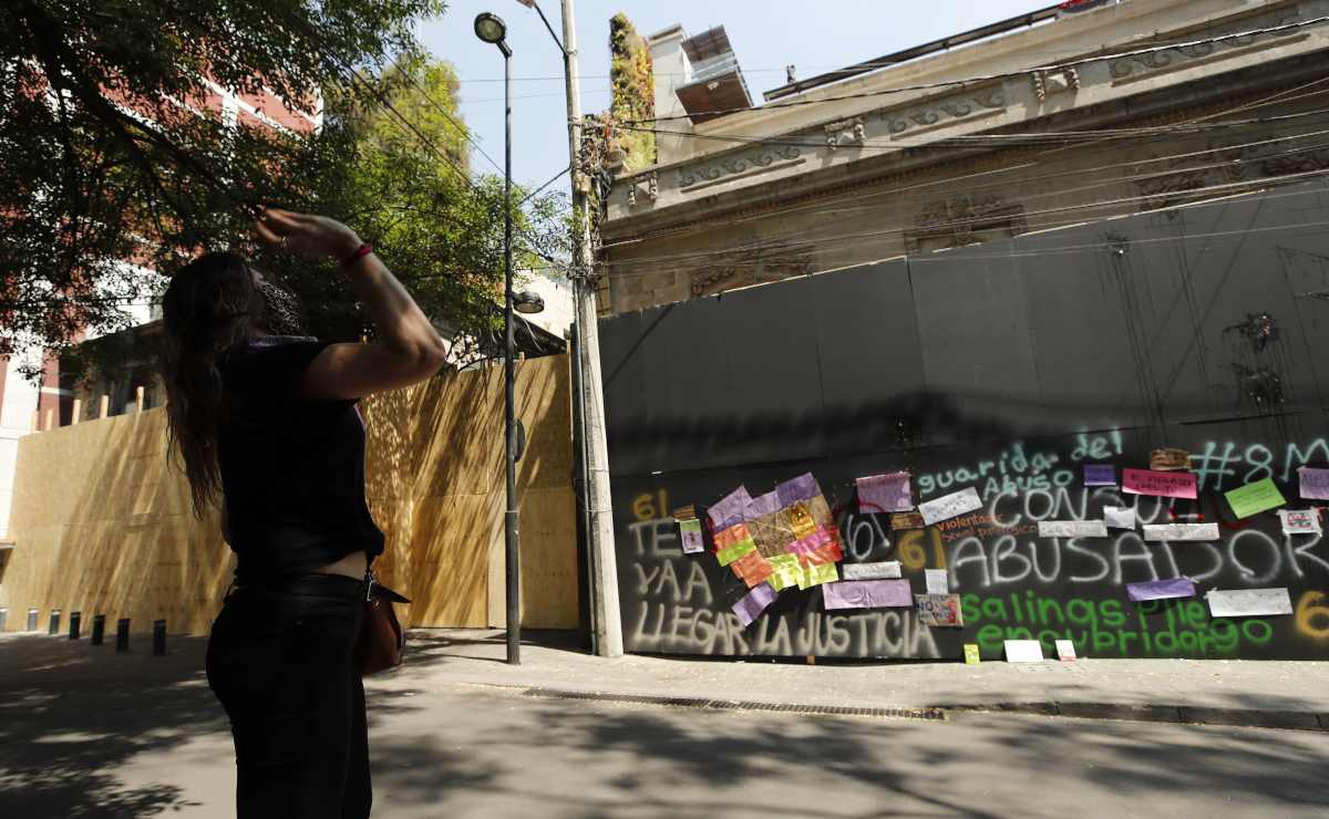 Andrés Roemer: rayan tablas que puso para proteger su casa