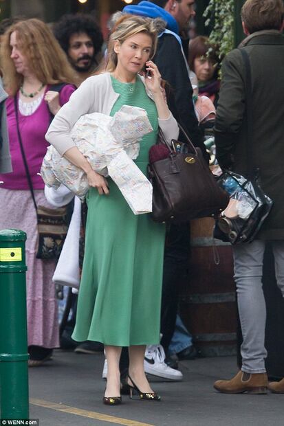 Las primeras imágenes de Bridget Jones en el set 