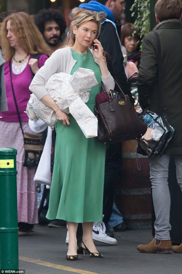 Las primeras imágenes de Bridget Jones en el set 