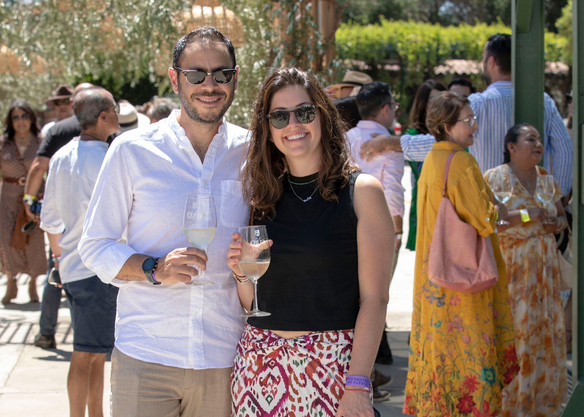 Elías y Ariela Sitton. (Foto: Edgar Silva Fuentes para VIP)