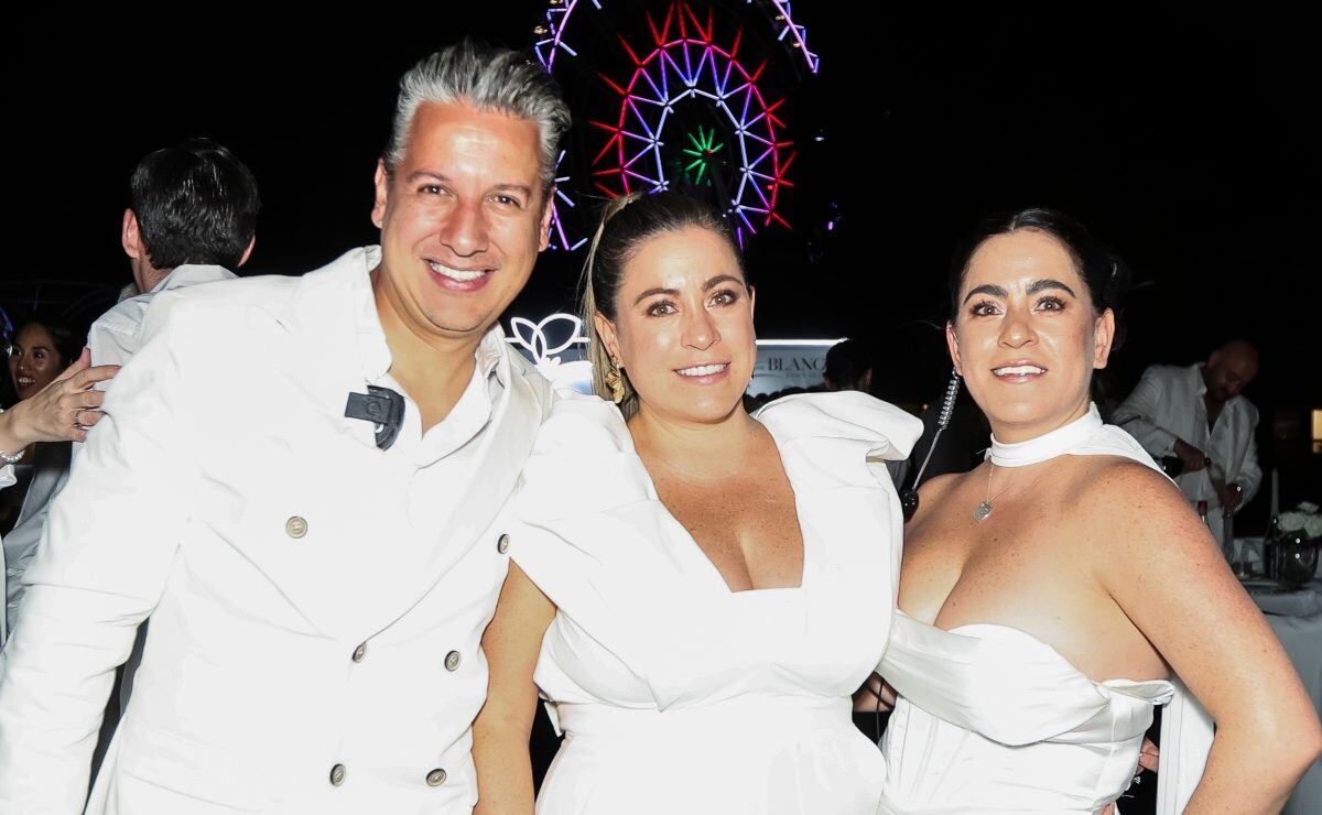 Mario Domínguez, Daniela y Renata Yañez / Foto: Esteban Torreblanca