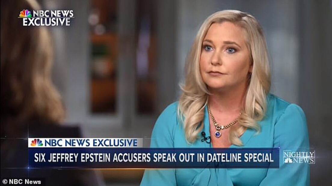 Víctima del caso Jeffrey Epstein da la cara y detalla sus encuentros sexuales con el príncipe Andrés 