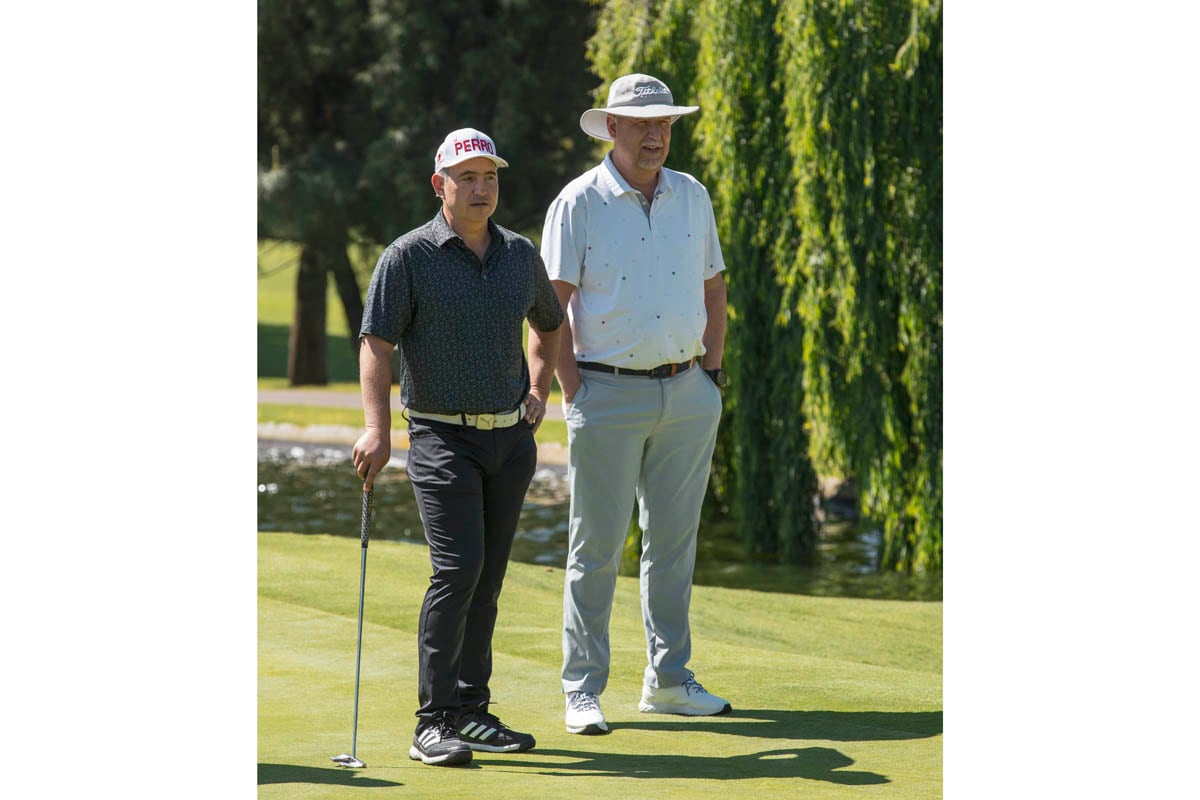 Gabriel Velasco y José María Blix. (Foto: Edgar Silva Fuentes S.)