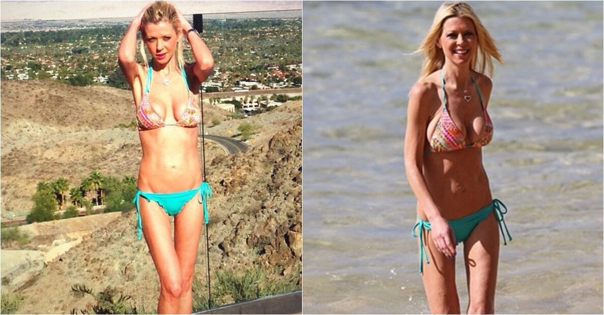 FOTOS: La delgada figura de Tara Reid en bikini