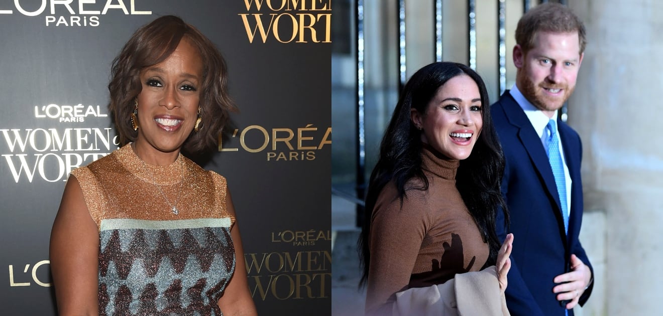La presentadora Gayle King niega que Meghan Markle y el príncipe Harry le cedieron una entrevista 