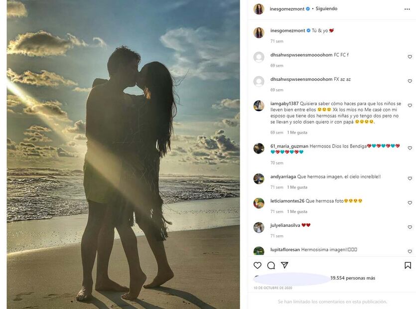 Inés Gómez Mont y Víctor Manuel Álvarez Puga cumplen 7 años casados