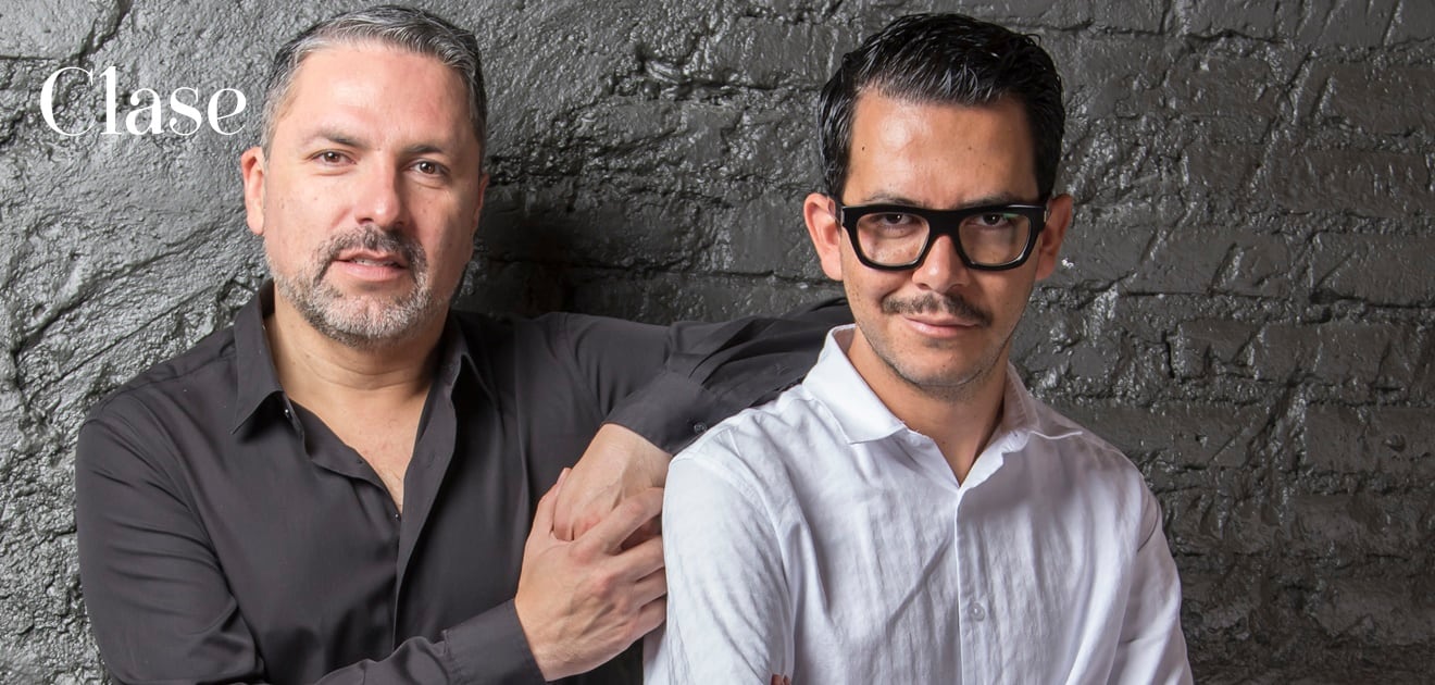 <p>Manolo Caro y Óscar Uriel comparten la pasión por el cine y su relación cada vez se hace más fuerte. <strong>(Fotos: Edgar Silva Fuentes y Leo Gómez)</strong></p>
