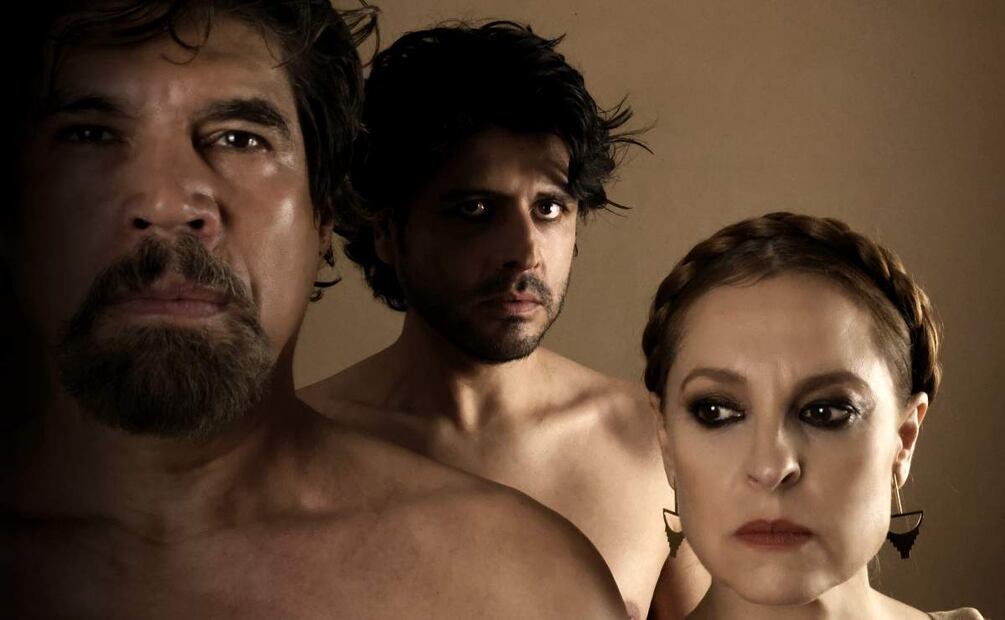 Marina de Tavira, Alberto Estrella y Everardo Arzate / Foto: Especial