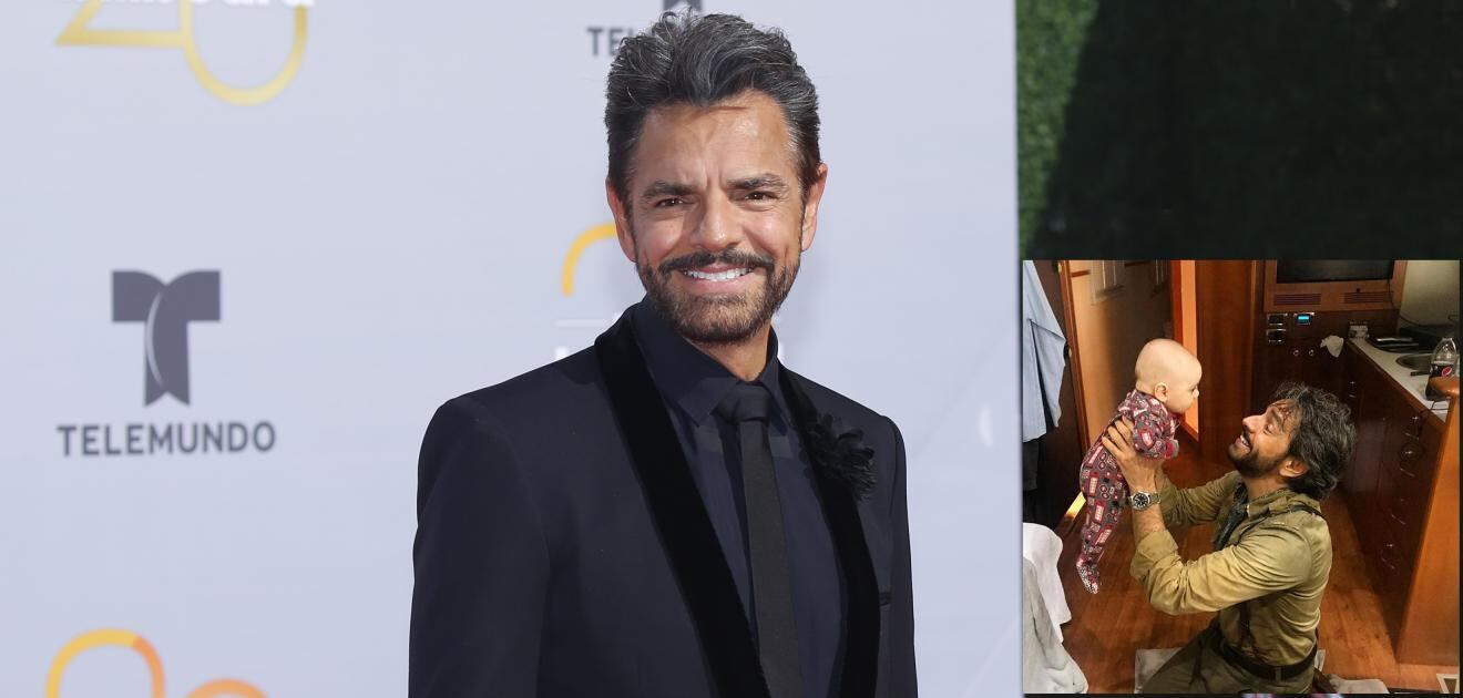 El hijo de Eva Longoria y Pepe Bastón conoce a Eugenio Derbez y derriten la web 