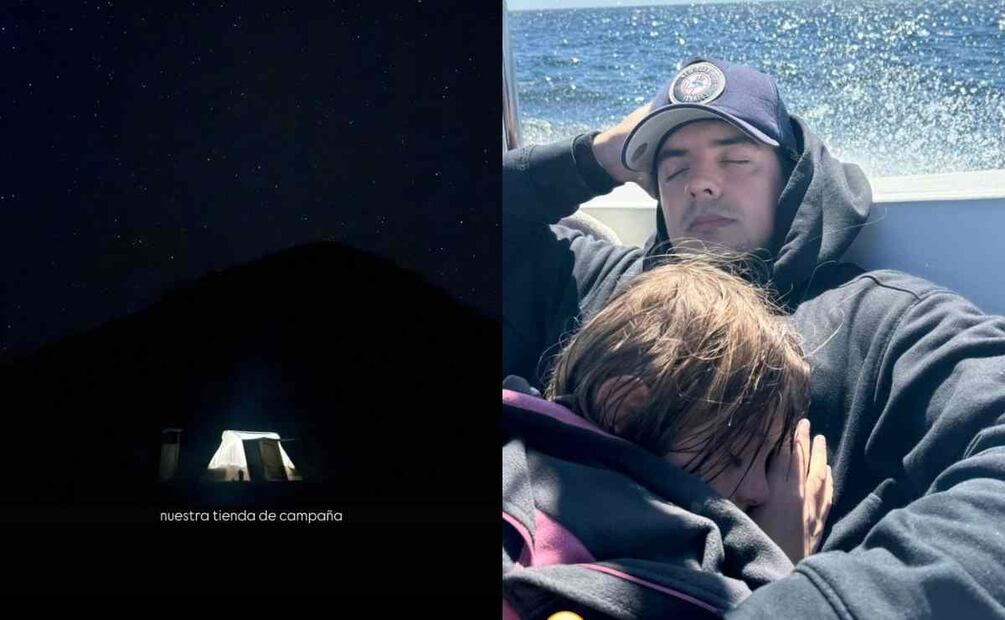 Vadhir y Aislinn Derbez viajaron junto a Kailani a Baja California para observar ballenas / Fotos: Instagram