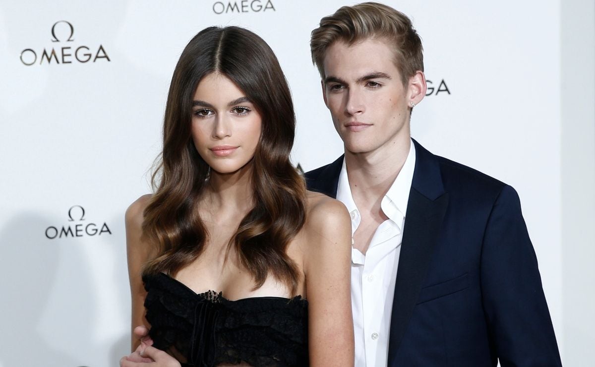 Kaia y Presley Gerber (Foto: AP)