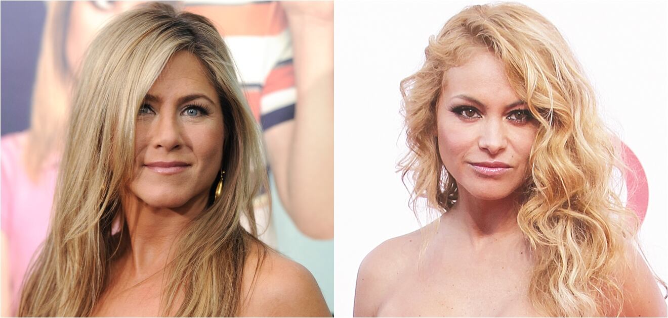 Jennifer Aniston y Paulina Rubio serán madres a sus más de 40 años. Fotos: Archivo