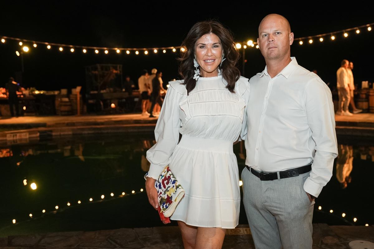 Vanessa Fukunaga y Russell Hewitt. (Foto: Arturo Quintero para VIP)