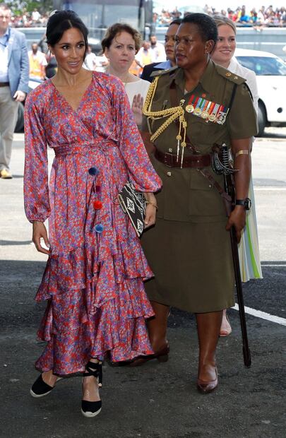Los mejores looks de Meghan Markle en Oceanía 
