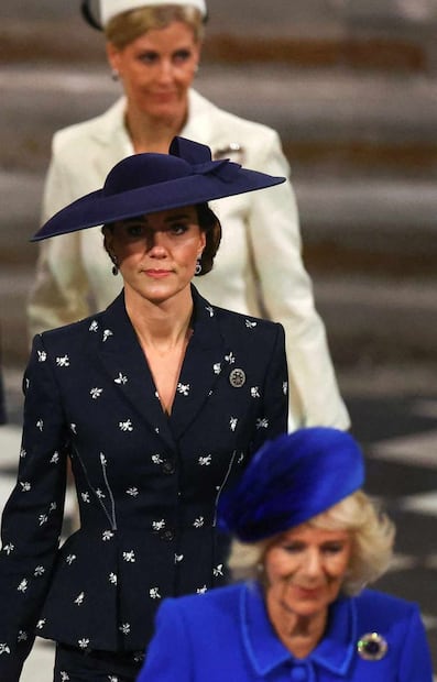 ¿El look de Kate Middleton en el día de Commonwealth, un golpe bajo para Meghan Markle?