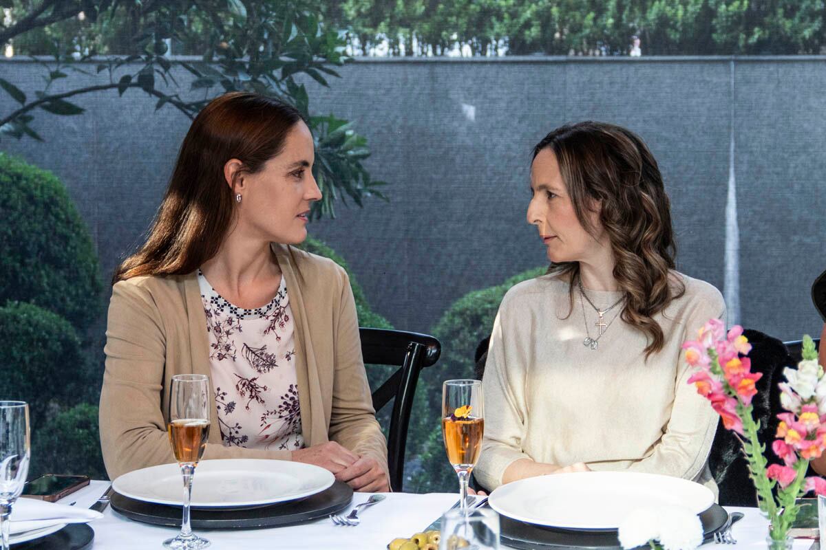 Pilar Martínez y Maryana Name. (Foto: Angélica Chema)
