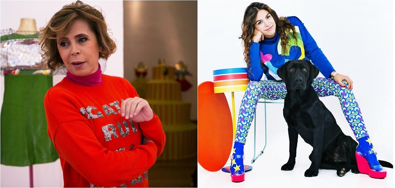 <p>La hija de Ágatha Ruiz de la Prada se declara bisexual y la persona más odiada de la aristocracia española. <strong>(Fotos: Archivo El Universal e Instagram)</strong></p>