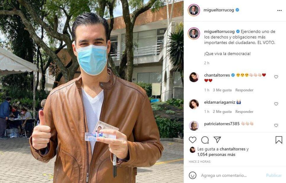Así votaron Paulina Peña, Ludwika Paleta y más personalidades este domingo de elecciones