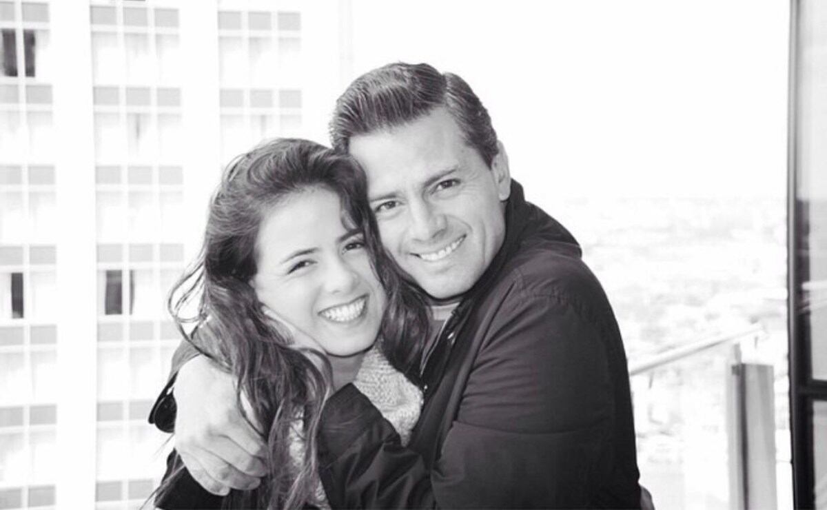 Enrique Peña Nieto y su hija Nicole se ríen de los memes del político