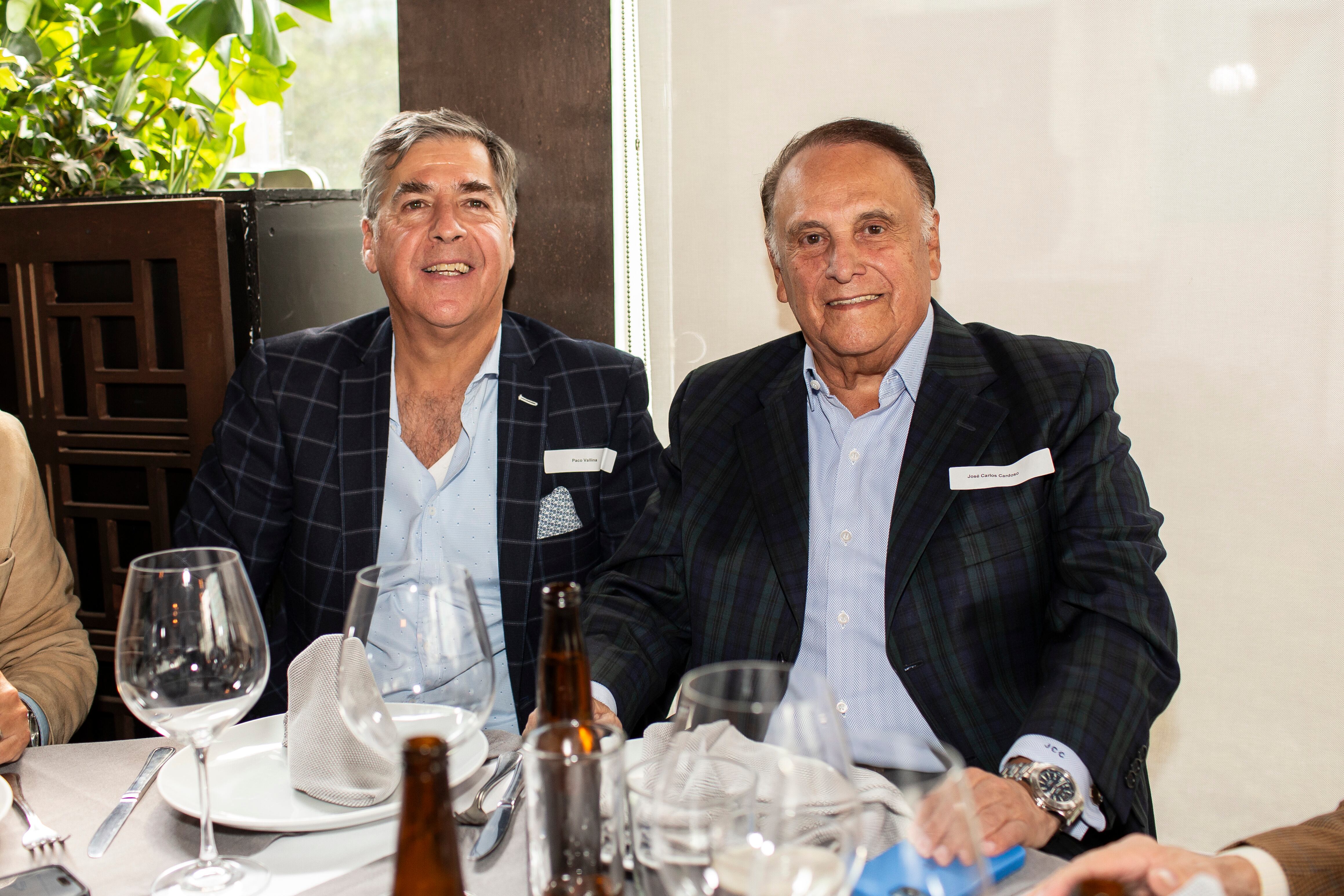 Paco Vallina y José Carlos Cardoso. (Foto: Esteban Torreblanca)