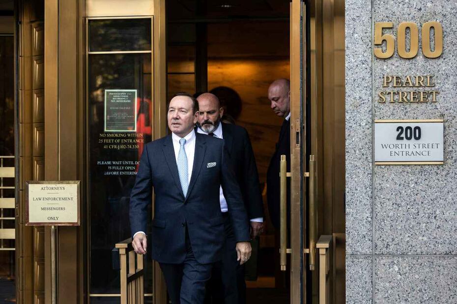 Kevin Spacey exige "justicia" frente a demanda por abuso sexual 