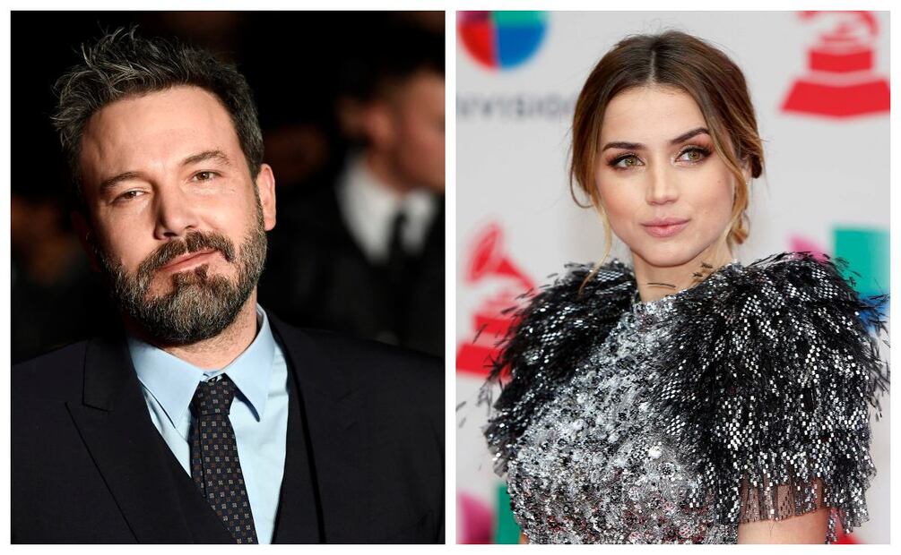 Ben Affleck y Ana de Armas, muy enamorados con todo y cubrebocas