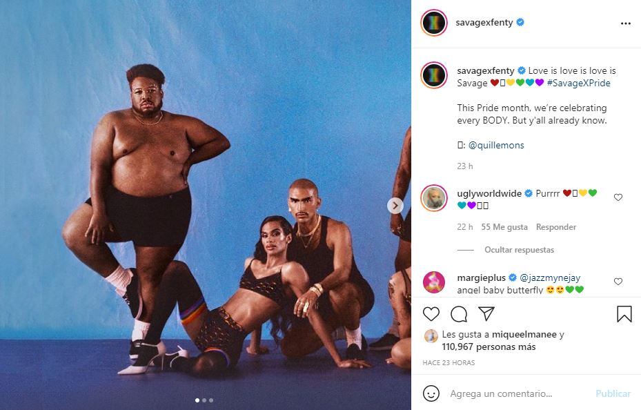 Rihanna lanza su primera colección de Savage X Fenty referente al Pride