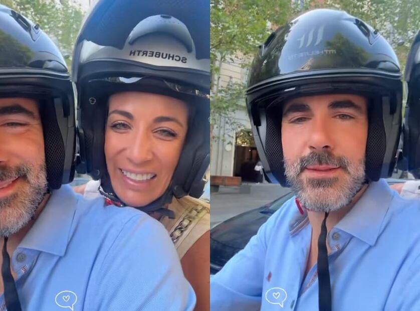 Paula Arango y Manuel Serrano Ortega de paseo en España / Foto: Instagram
