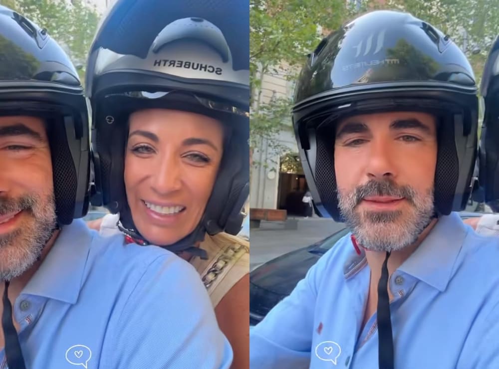 Paula Arango y Manuel Serrano Ortega de paseo en España / Foto: Instagram