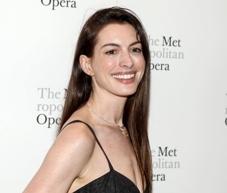 Anne Hathaway en el estreno de "Dead Man Walking" en Nueva York / AP