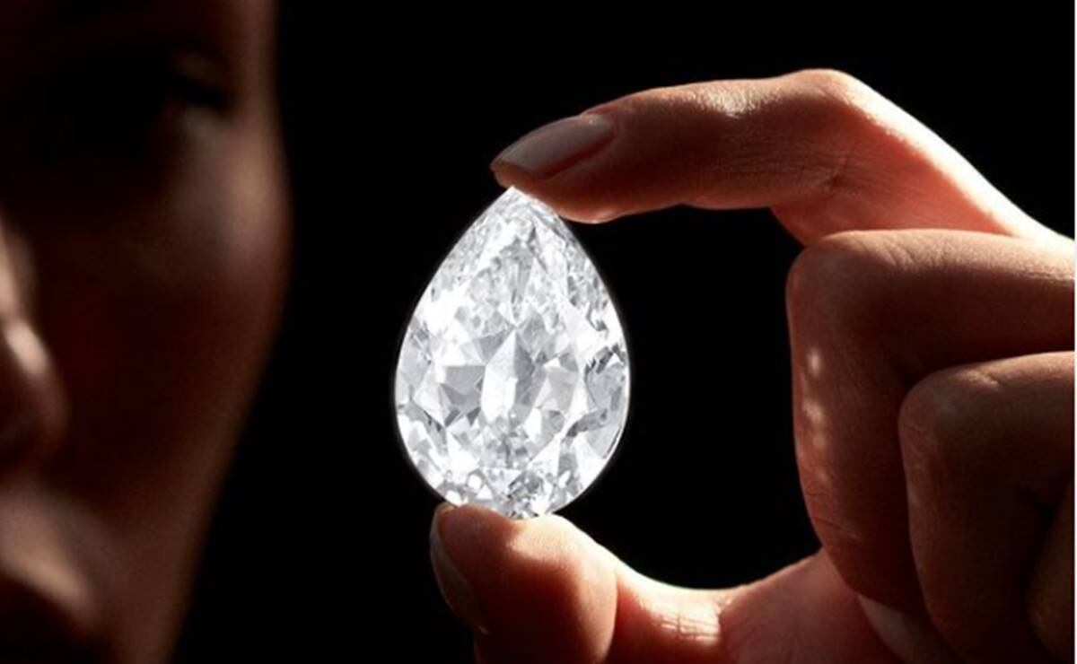 Sotheby's subasta diamante por 12 mdd en criptomonedas, la más cara de la historia