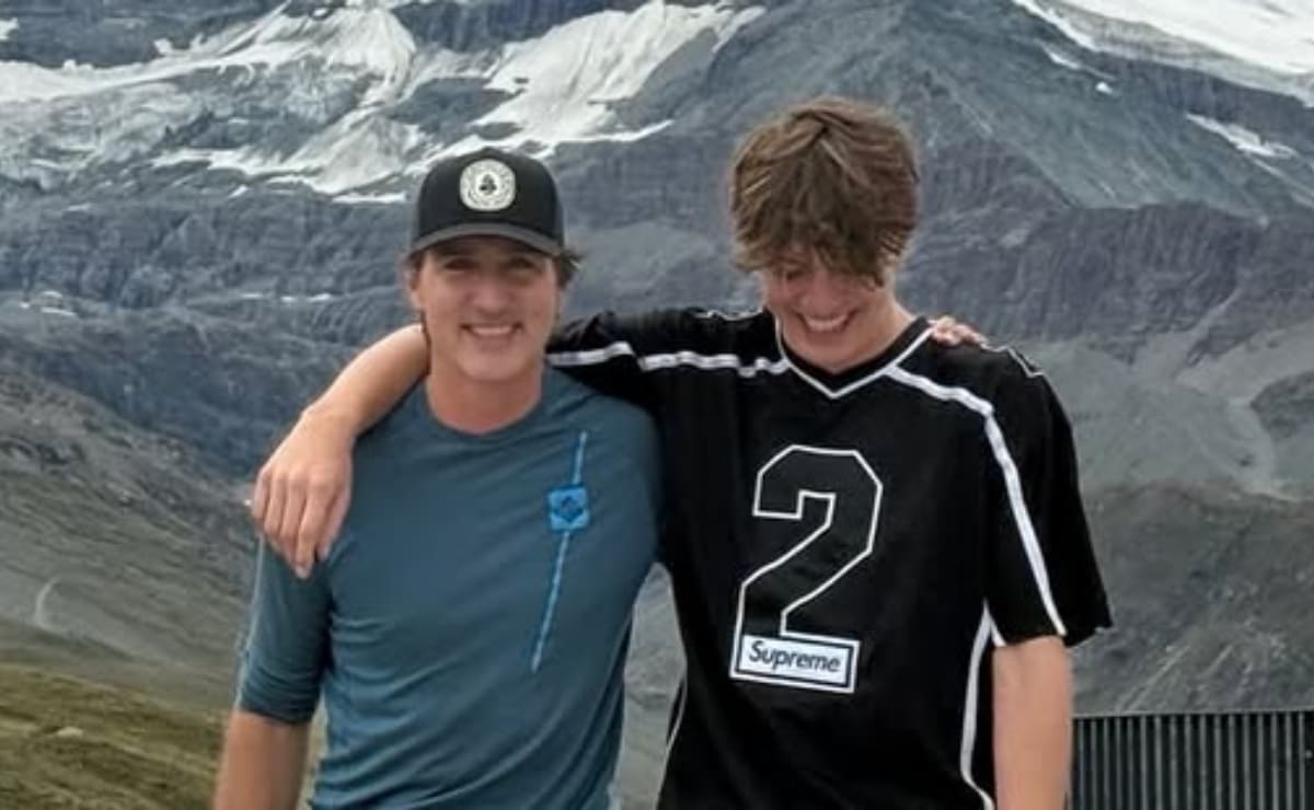 Juntin y su hijo Xavier James Trudeau / Foto: Instagram