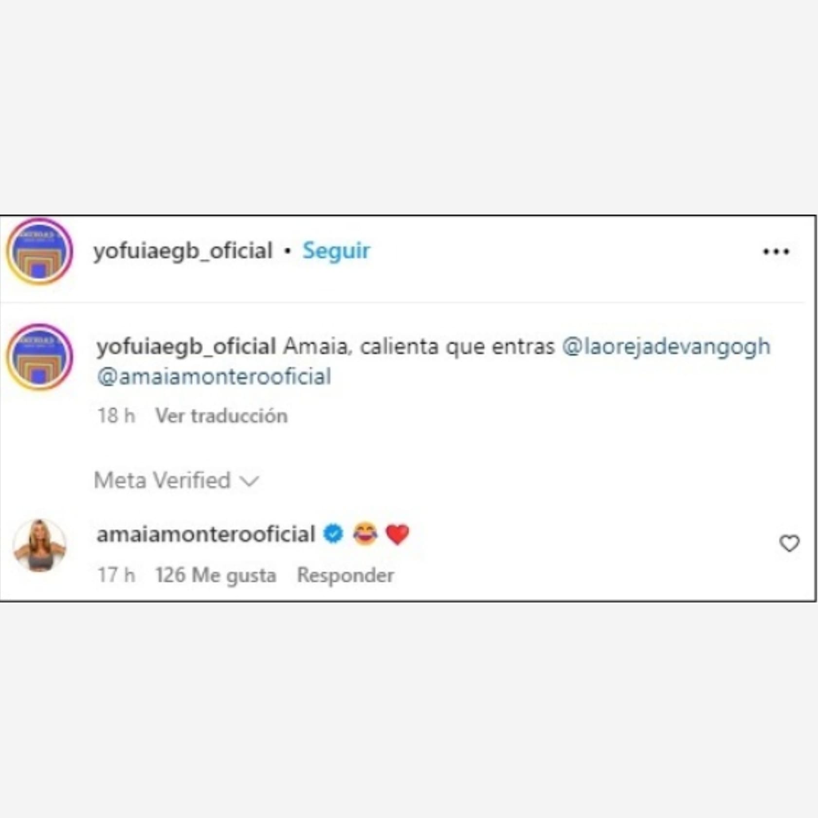 El comentarios de Amaia Montero sobre el adiós de Leire Martíne de La Oreja de Van Gogh / Foto: Captura de pantalla