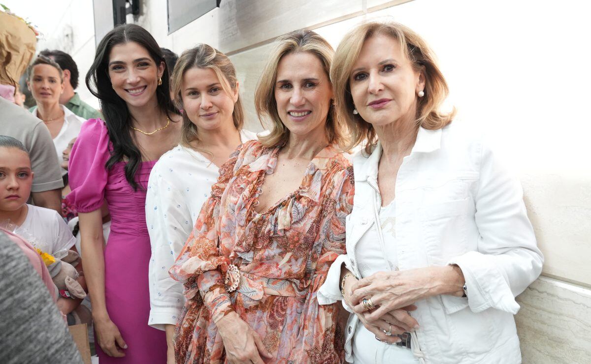 Natalia Dávila, Adriana Dávila Londoño y María Inés de Botero. (Foto: Héptor Arjona)