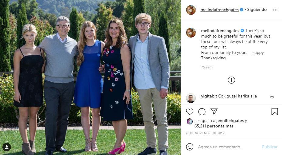 Melinda Gates dedica especial mensaje en el Día de las Madres