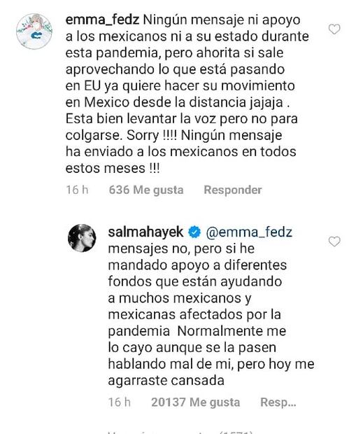 Salma Hayek dedica conmovedor mensaje por las vidas perdidas en la tragedia de la línea 12 del Metro de la Cdmx