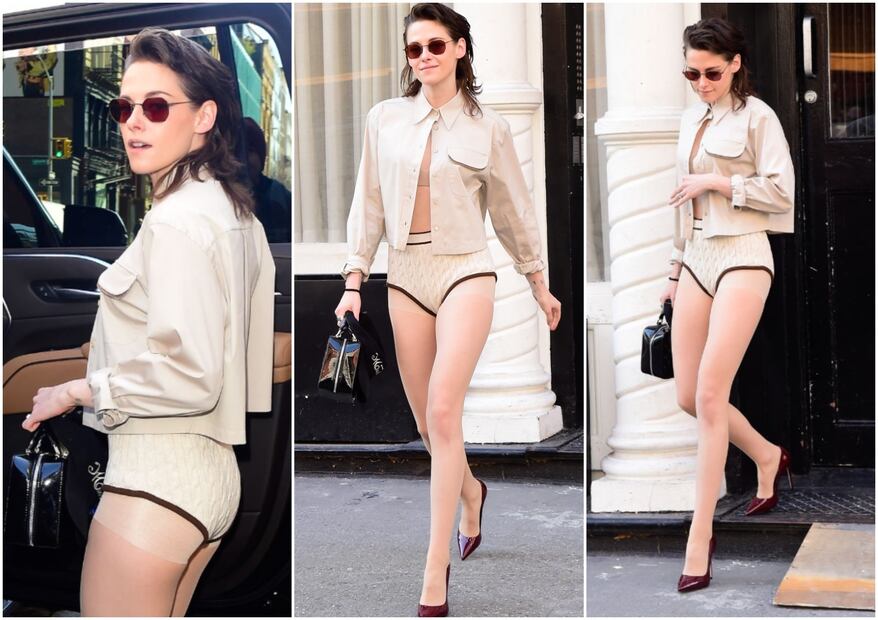 kristen stewart por las calles de New York/Getty Images.