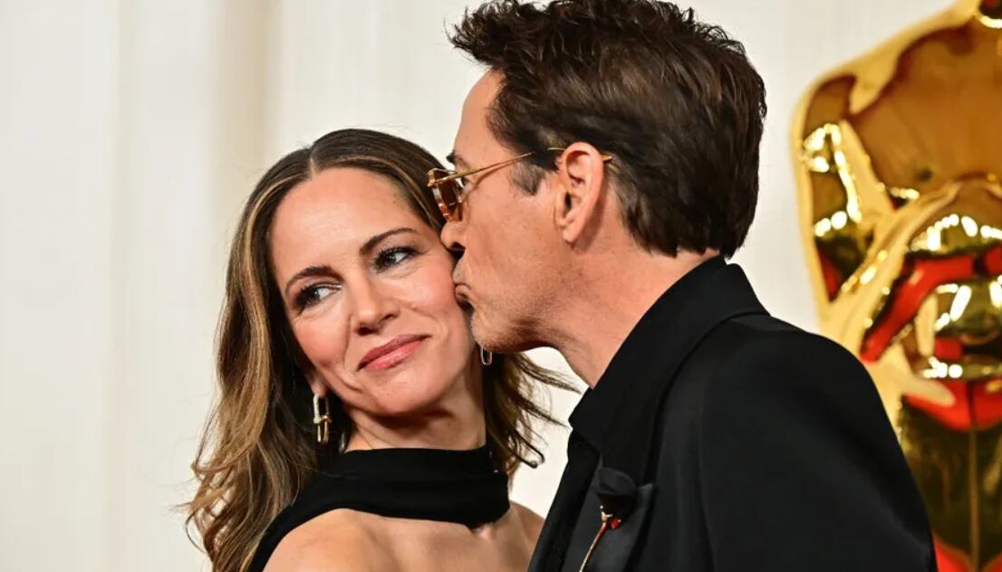 Susan y Robert Downey Jr.,/AFP