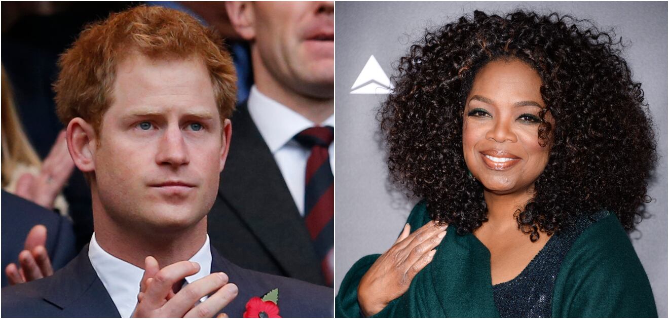 El príncipe Harry y Oprah Winfrey preparan una serie documental 